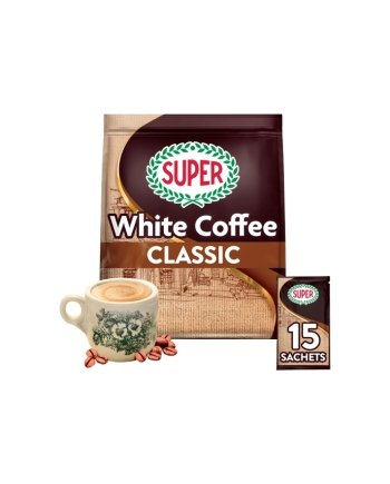 SUPER Charcoal Roasted White Coffee 3 in 1 Classic